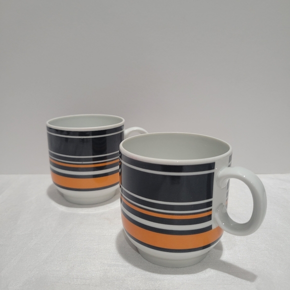 WP Thomas Rosenthal single cup black orange stripe Made in Germany - Picture 3 of 13